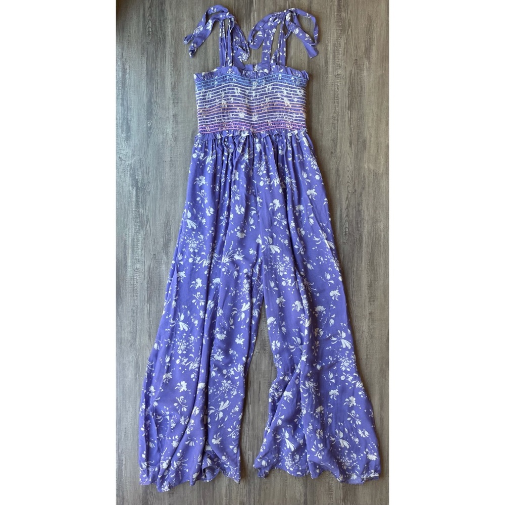 Free People Color My World Floral Jumpsuit Size XS